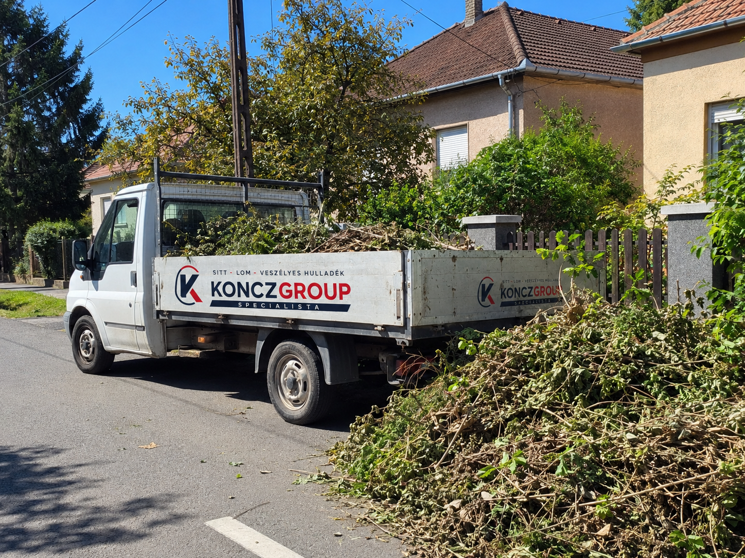 Zöldhulladék elszállítás Budapest és Pest megye