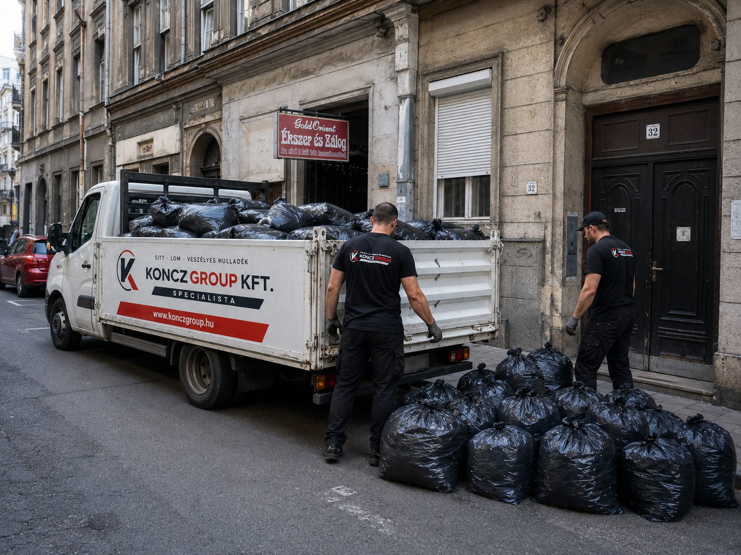 Sittszállítás Budapest ajánlatkérés Koncz Group