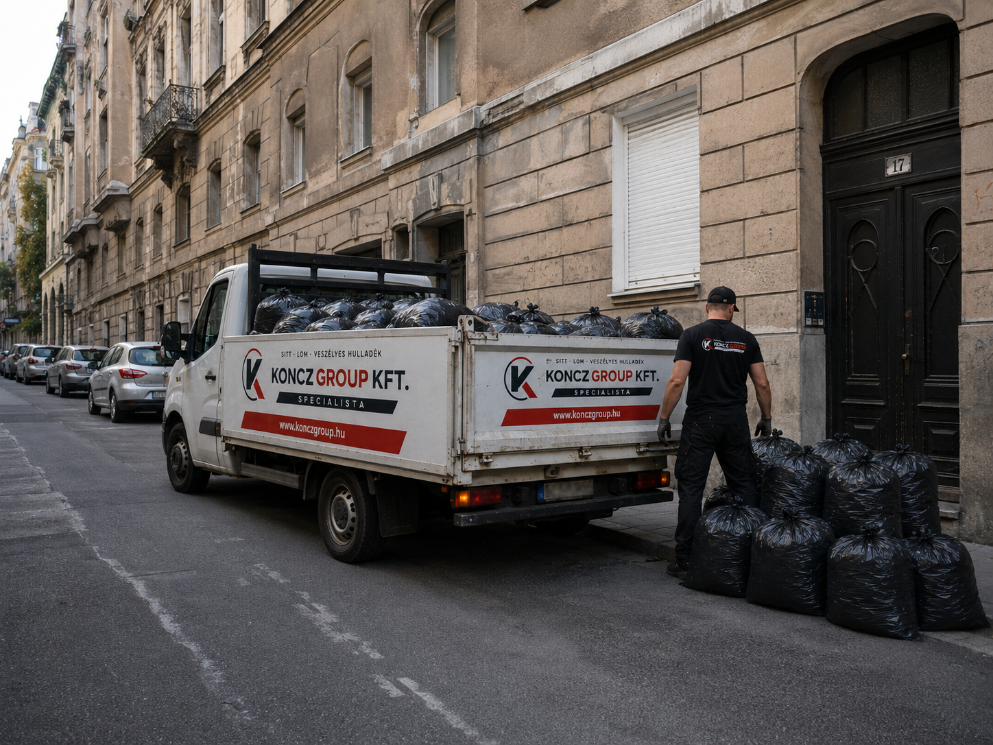 Sittszállítás Budapest rakodással