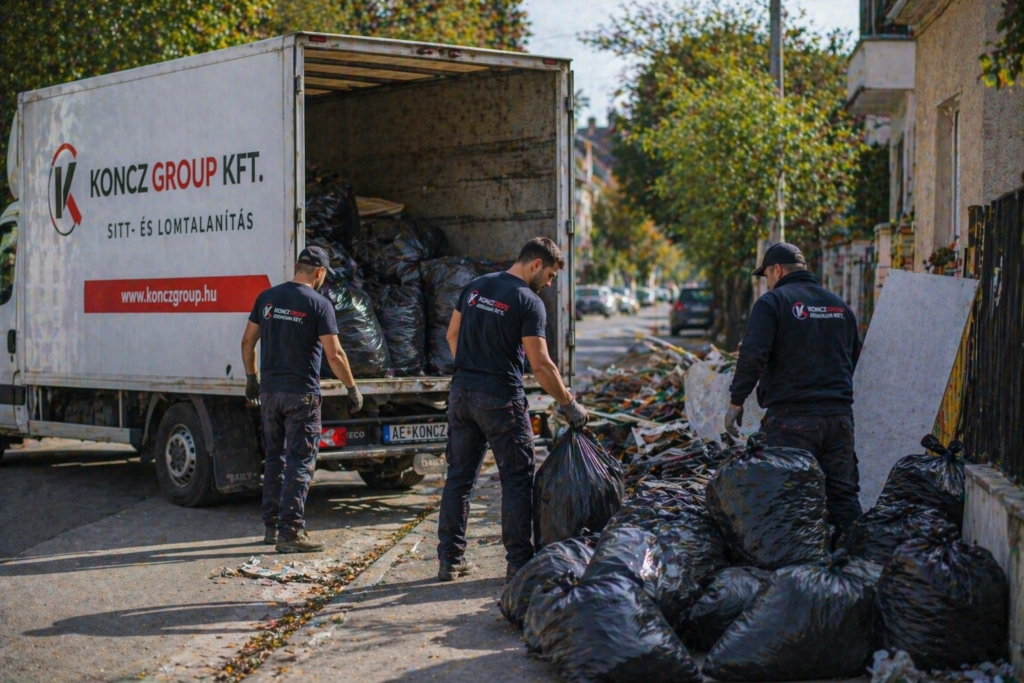 Sittszállítás rakodással: Mikor éri meg igazán szakemberre bízni a piszkos munkát?