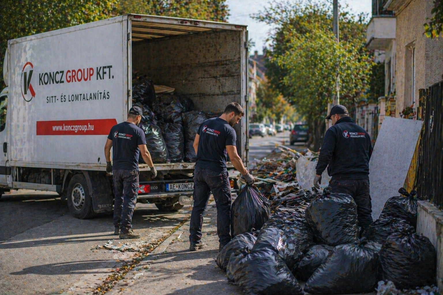 Sittszállítás rakodással: Mikor éri meg igazán szakemberre bízni a piszkos munkát?