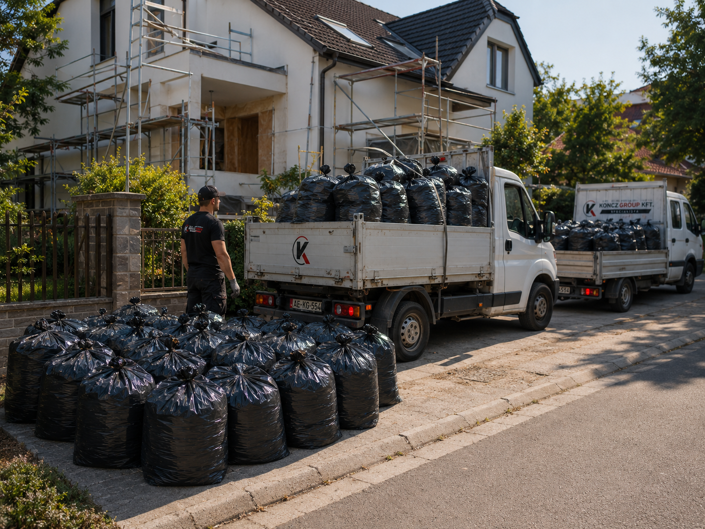 Zsákos sitt elszállítás Budapesten konténer nélkül